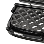 Front Upper & Lower Hood Grille Black 2pcs For 2005-2010 Scion TC 53101-21110