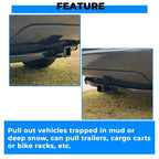 Class 3 Trailer Hitch 2 Inch Receiver for 1999-2004 Jeep Grand Cherokee Rear Towing