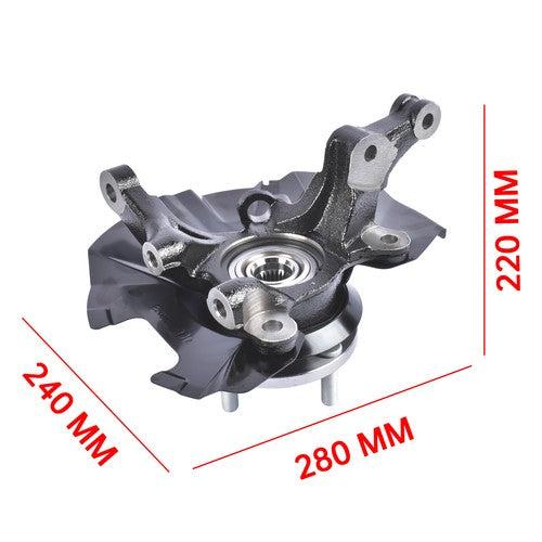 Front Left Steering Knuckle & Wheel Hub Bearing for Hyundai Accent 1.6 2006-2011