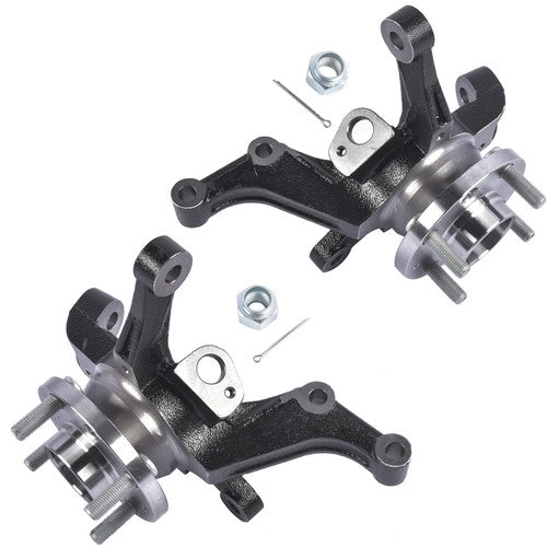 Pair Steering Knuckle Left & Right for Chevy Aveo Aveo5 Pontiac G3 1.6L L4 04-11