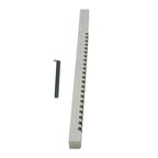 3/8" C 3/8" x 11-3/4" HSS Standard Keyway Broach With Shim LOC: 25/46"-2-1/2" US