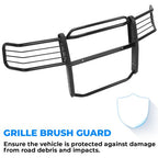 Bumper Grill Brush Guard for 07-13 Chevy Silverado 1500 New Body Style