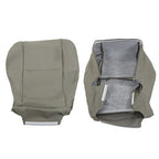Compatible with 2000-2007 Toyota Sequoia 4PCS Front Driver & Passenger Seat Cover Gray
