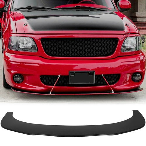 Universal 67 Inch by 21 Inch Front Bumper Lip Flat Splitter Plate Under Panel Diffuser