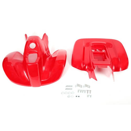 ABS Plastic Front and Rear Fenders for Honda TRX90 1993 2005 Red Set