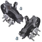 2Pcs Front Steering Knuckle Assembly for Dodge Attitude Hyundai Accent 1.4L 1.6L