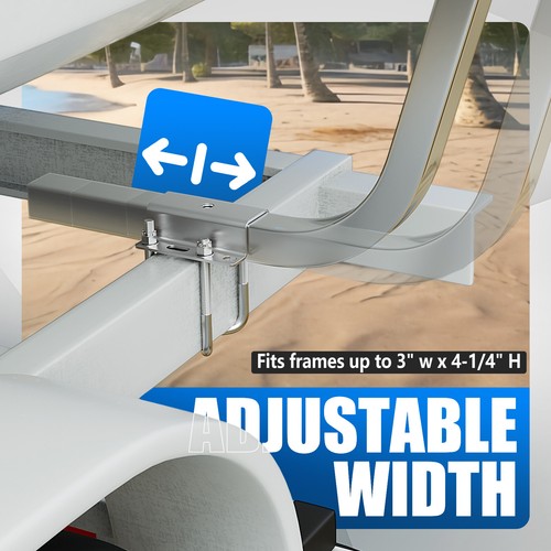 Boat Trailer Guide On Post with PVC Poles 40 Pair