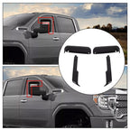Side Mirror Cover Caps for Chevy Silverado GMC Sierra HD 2500 3500 2020-2023 24