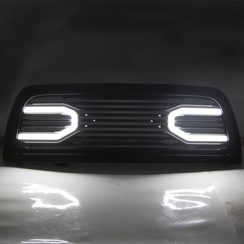 Grille Shell with Lights for 2010-2018 Dodge Ram 2500 3500 4500 5500 Big Horn