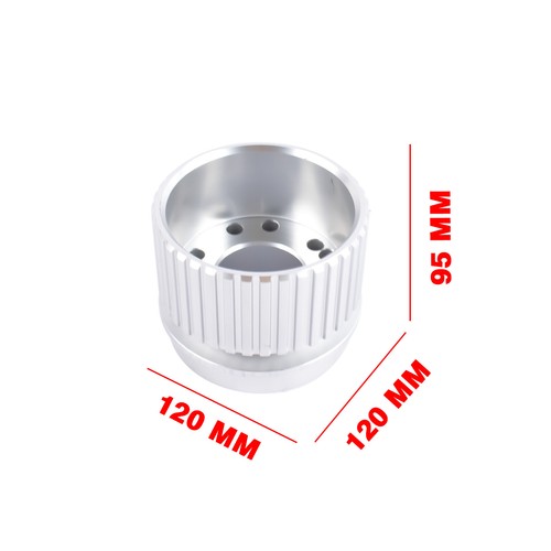 Billet Aluminum Gilmer Belt Drive Pulley Kit for Chevy BBC 396 427 454 SWP/LWP