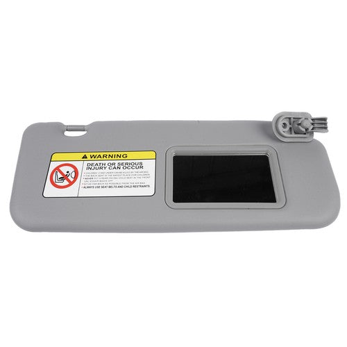 Right Passenger Side Gray Sun Visor for Hyundai Accent 1E 1.6L L4 Gas 852201R000