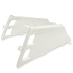 Left Right Gas Tank Side Covers Plastic for Yamaha Banshee 350 87 06 White