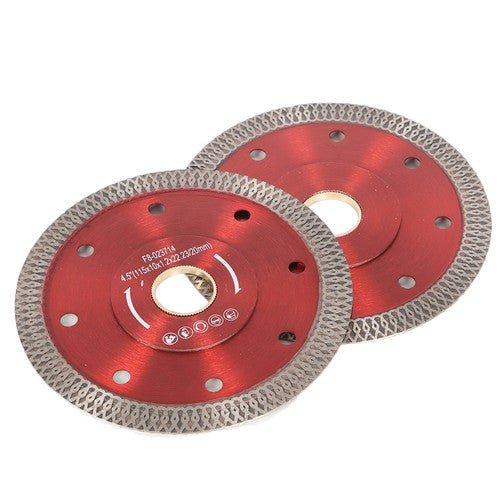 4.5��� Super Thin Diamond Porcelain Saw Blade Ceramic Cutting Disc 2Pcs/Lot