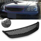 Front Bumper Upper Grill Mesh Hood Grille For 2001-2003 Honda Civic JDM Type R