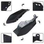 Mid-Frame Air Heat Deflector Shield For Touring Road King Street Glide 2017-2022