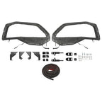 Pair Soft Doors Enclosure Powder Coated Fit For Polaris General Models Universal