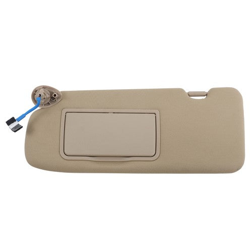 Beige Plastic Driver Side Sunvisor With Lights And Mirror For 17-22 Honda CR-V