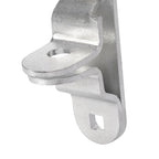 Silvery Trailer Swing Door Cam Bar Lock Hasp Keeper Latch for Utility Cargo Enclosed
