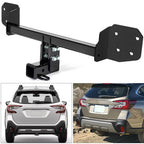 Class 3 Black Trailer Tow Hitch 2 Inch Receiver For Subaru Outback Sport Wagon 10-19