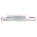 Slip On Outer Rocker Panel for 07-13 08 09 Silverado Sierra 2 Door Standard Cab