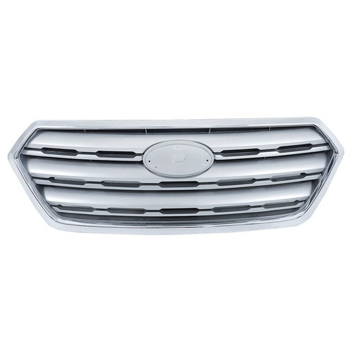 Plastic Front Upper & Lower Grilles 2 Pcs Fit For Subaru Outback 2015-2017