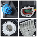 Headlamp Left Side Headlight No Bulbs For Nissan Frontier 2022 23 Black Halogen
