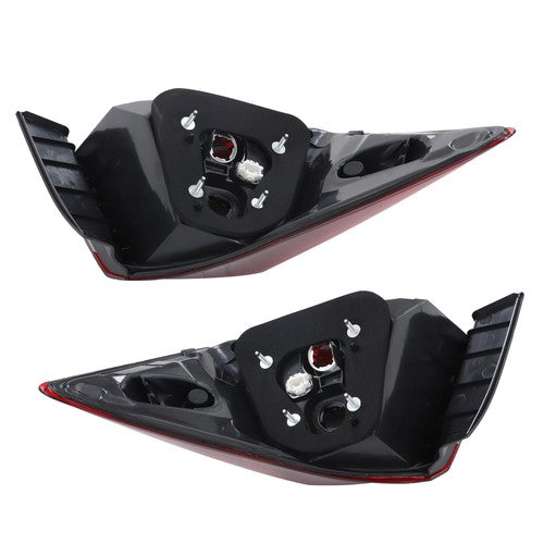 Left & Right Side Tail Lamps For Honda Accord 2016-2017 Pair Tail Lights Outer