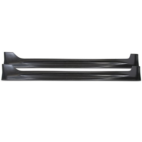 For 2006-2011 Honda Civic Mugen PU MU Style Side Skirts Body Kit Paintable ABS
