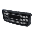 Gloss Black Front Grille For GMC Sierra 2500HD 3500HD Denali 2015-2019 Plastic