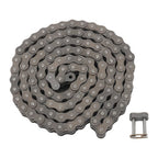 #80-2 Duplex Double Strand Roller Chain x 10 feet + 2 Connecting Links