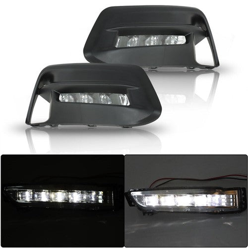 Driver+Passenger Side For Honda Accord 18-19 1.5L 2.0L LED Fog Lamps Assembly