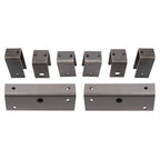 Steel Tandem Axle Slipper Spring Trailer Hanger Kit for 2 Inch Wide Slipper Spring