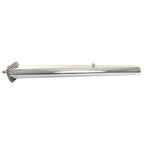 For Semi Truck 30"Straight Mud Flap Hanger Stainless Steel 1 1/8 Bolt Tapered US