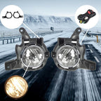 For Toyota RAV4 2013-2015 4DR Front Bumper Fog Lights Lamps+Switch Kit Clear