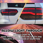 Gloss Black Tail Light Lamp Cover Trim Bezel for 2014-2021 Jeep Grand Cherokee