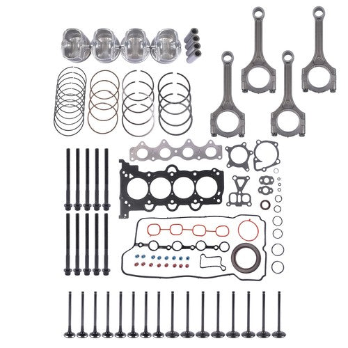 Engine Rebuild & Connecting Rod & Piston Kit for Hyundai Veloster Kia Rio Soul