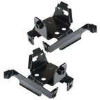 Black Fit For 2011-2014 GMC Sierra 2500/3500 HD Front Bumper Bracket 2 Pc LH&RH