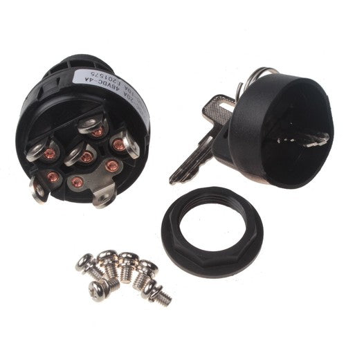 Ignition Switch 4360469 W/Keys for JLG 400S 600A 2032 2630 2646 460SJ 601S 660SJ