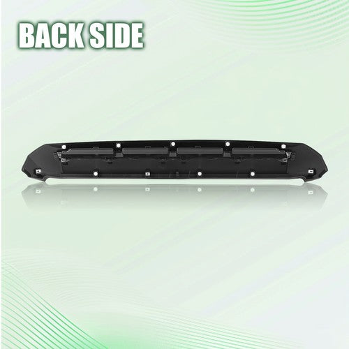 Front Upper Hood Bulge Molding Trim Matte Black for Toyota Tundra 14-21