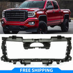 Front Bumper Grille Shutter Mounting Bracket for 14-19 Sierra 1500 2500HD 3500HD