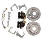 Rear Brake Disc Set for GM 7.5 Inch 10 Bolt Bolt-On Rear Brake Kit w/ E-Brake