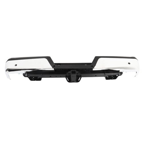 For Ford F150 2015-2019 w/ Heavy Duty Tow & Sensor Hole Chrome Rear Bumper