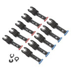10-piece Extra Long Japanese Tooth Oscillating Saw Blades for Wood Plastic
