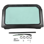 Full Glass Windshield With Wiper for 2008-2014 Polaris RZR 570 800 XP 900