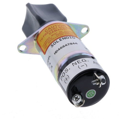 12V Shut Off Solenoid Valve 1502-12A7U1B SA-3527-T for 3 4 & 6 Cylinder Yanmar