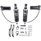 Adjustable Rear Suspension Shocks Remote Reservoir for Harley Road Glide 2014-24
