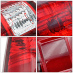 For Ford F-250 Super Duty 2008-2015 16 Rear Left&Right Tail Lights Brake Lamps