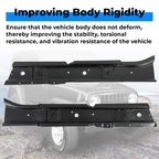 Metal Body Mounts Torque Boxes Floor Pan Supports Braces for 97-06 Wrangler TJ