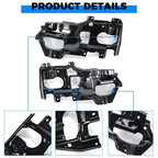 Bumper Support Bracket Front Left Right Side LH RH for 2016-2018 GMC Sierra 1500