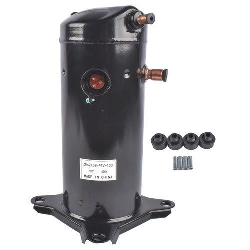 Scroll Compressor ZR42K5E-PFV-130 208-230/1/60 V 3.5 Ton R22 R407C-AC 1 Phase